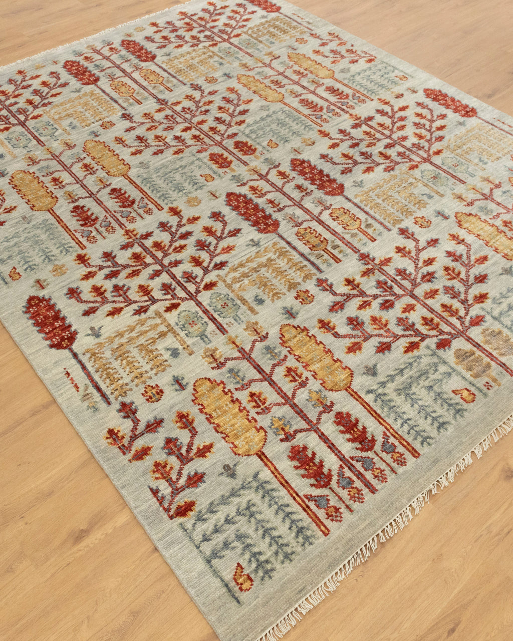 Premium Hand-Knotted Oushak inspired by Nature Rug: Timeless Beauty for Your Home
