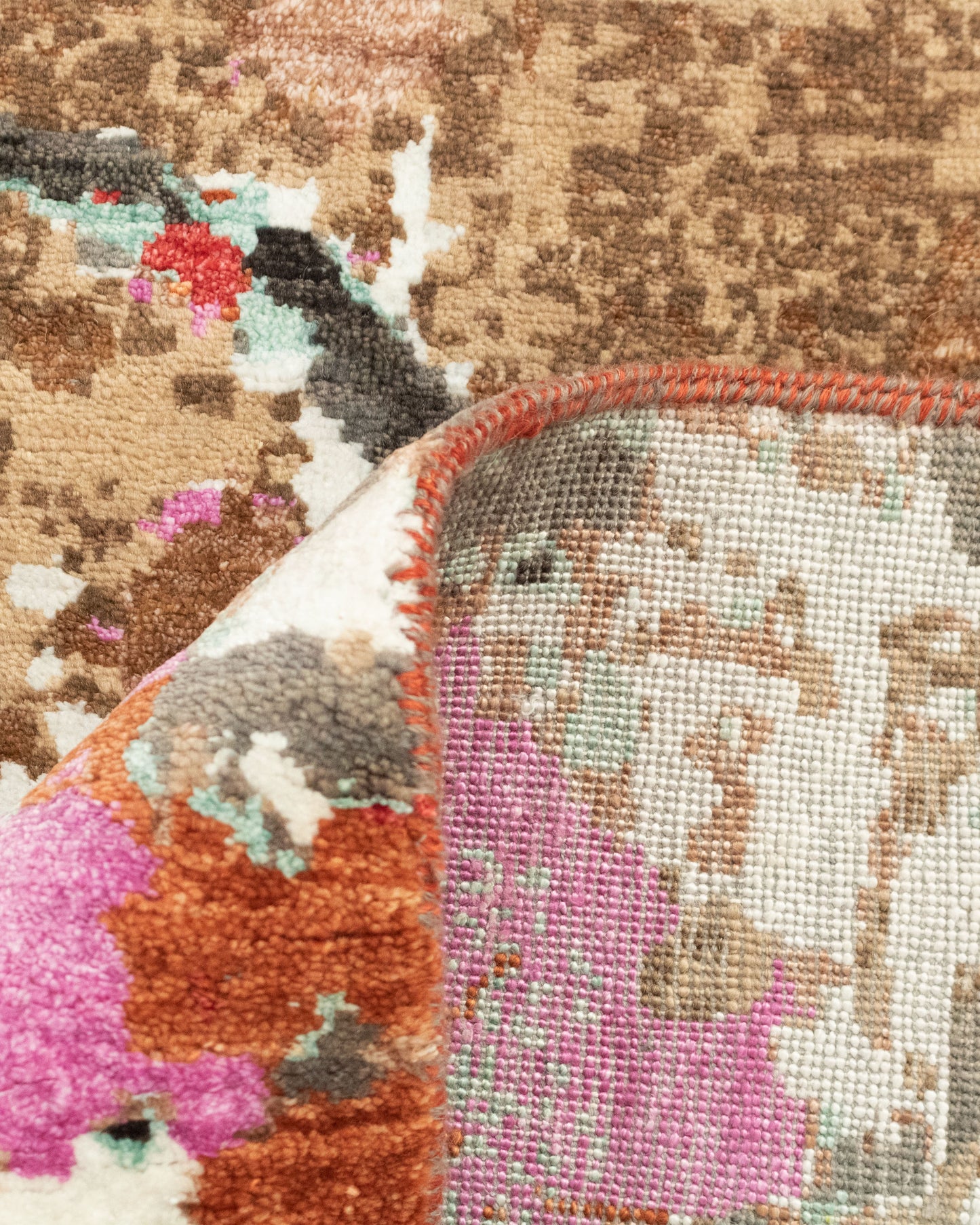 8x10 Natural Forest theme Colorful rug for your bedroom | Shritija Rugs