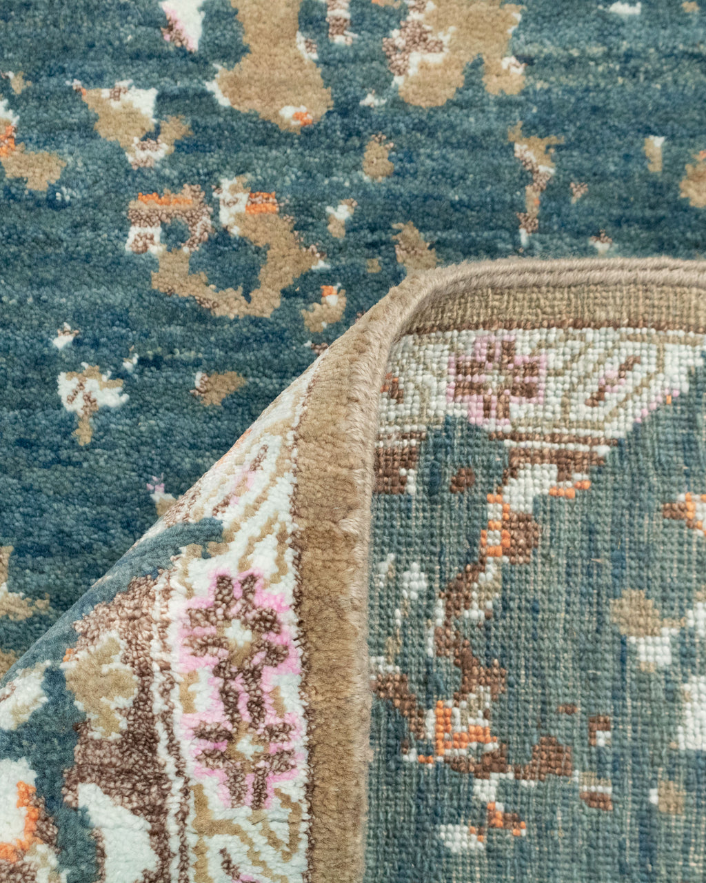 8x10 Dynamic Strokes Transitional Rug for bedroom