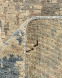 8x10 Trevor Abstract artistry and rustic charm for contemporary spaces.