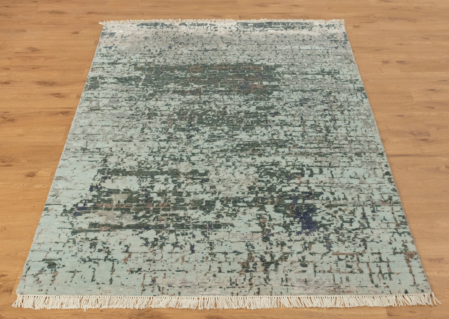 5x7 Serpant | Modern Hand knotted Abstract Pattern Rug