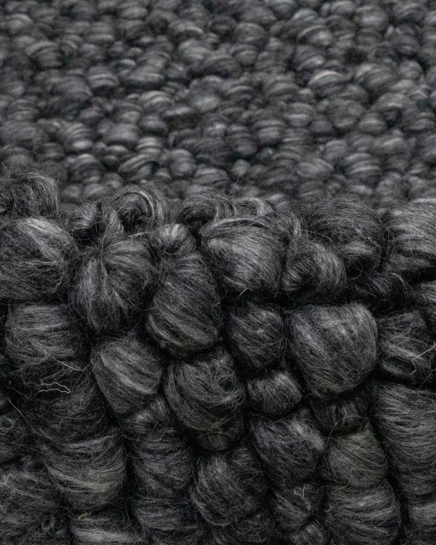 Unparalleled Bubble charcoal Rug