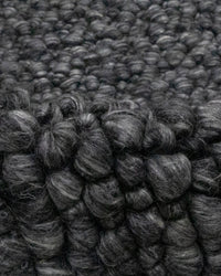 Unparalleled Bubble charcoal Rug
