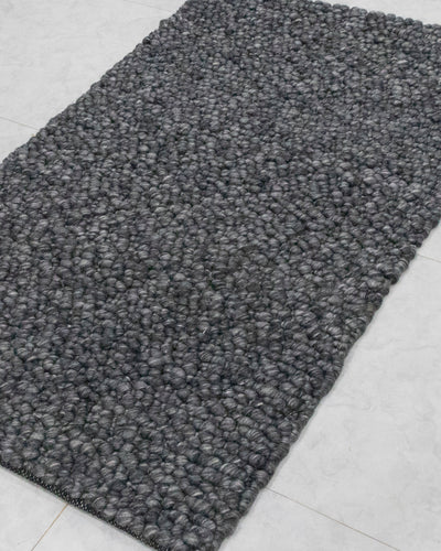 Unparalleled Bubble charcoal Rug