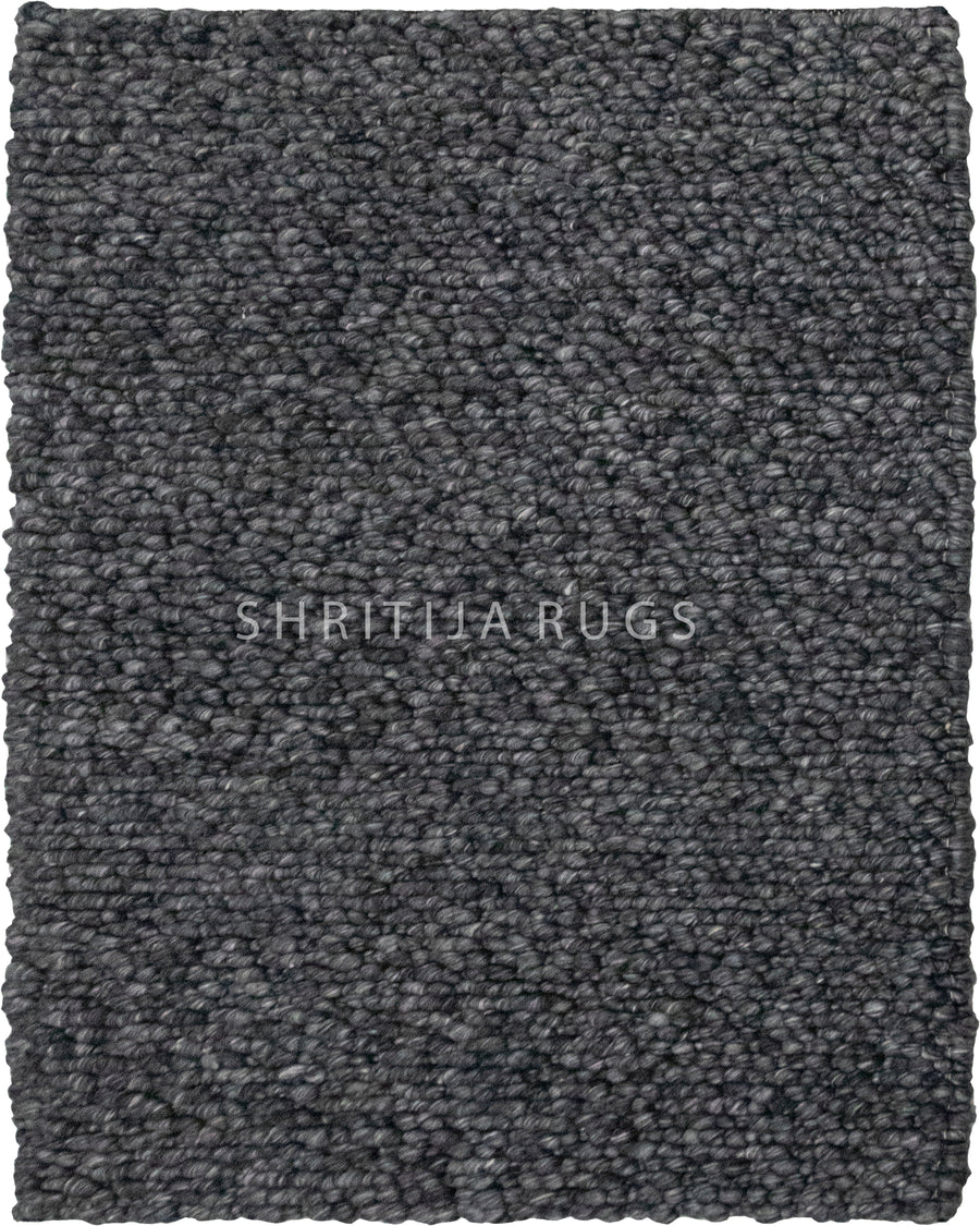 Unparalleled Bubble charcoal Rug
