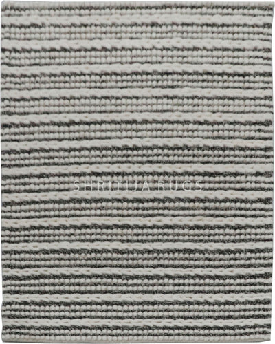 Ivory Charcoal Braided