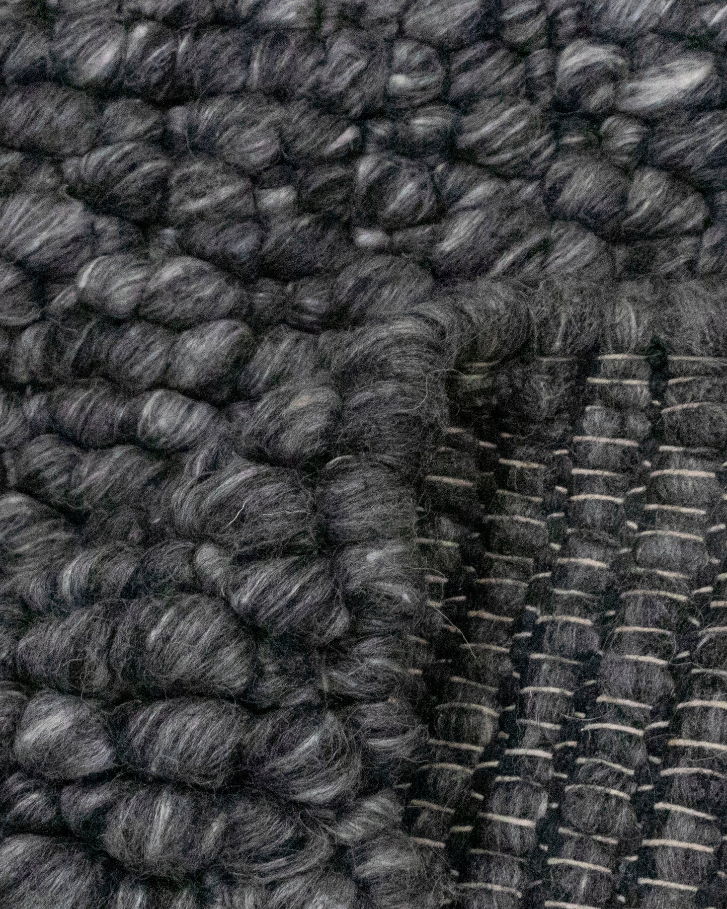 Unparalleled Bubble charcoal Rug