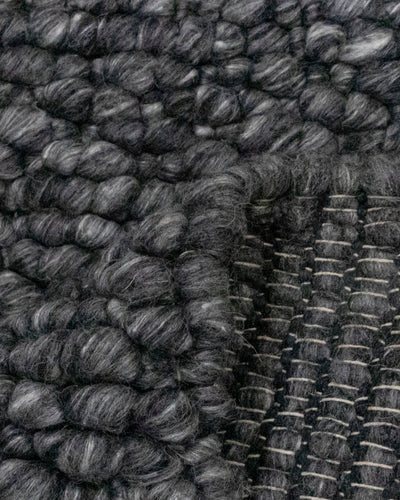 Unparalleled Bubble charcoal Rug