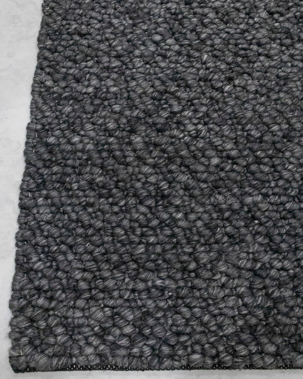 Unparalleled Bubble charcoal Rug