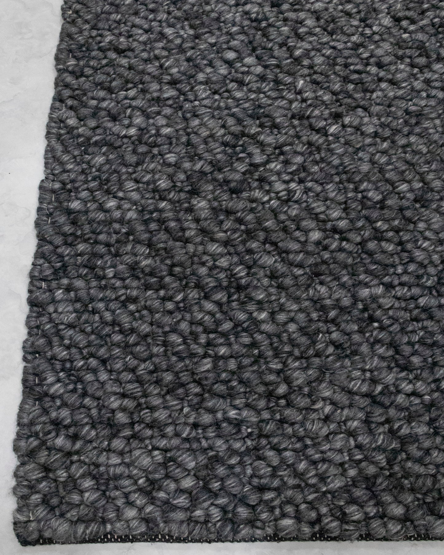 Unparalleled Bubble charcoal Rug