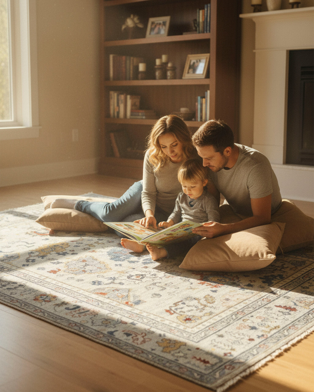 Artisan Hand-Knotted Traditonal Rug: Quality You Can Trust