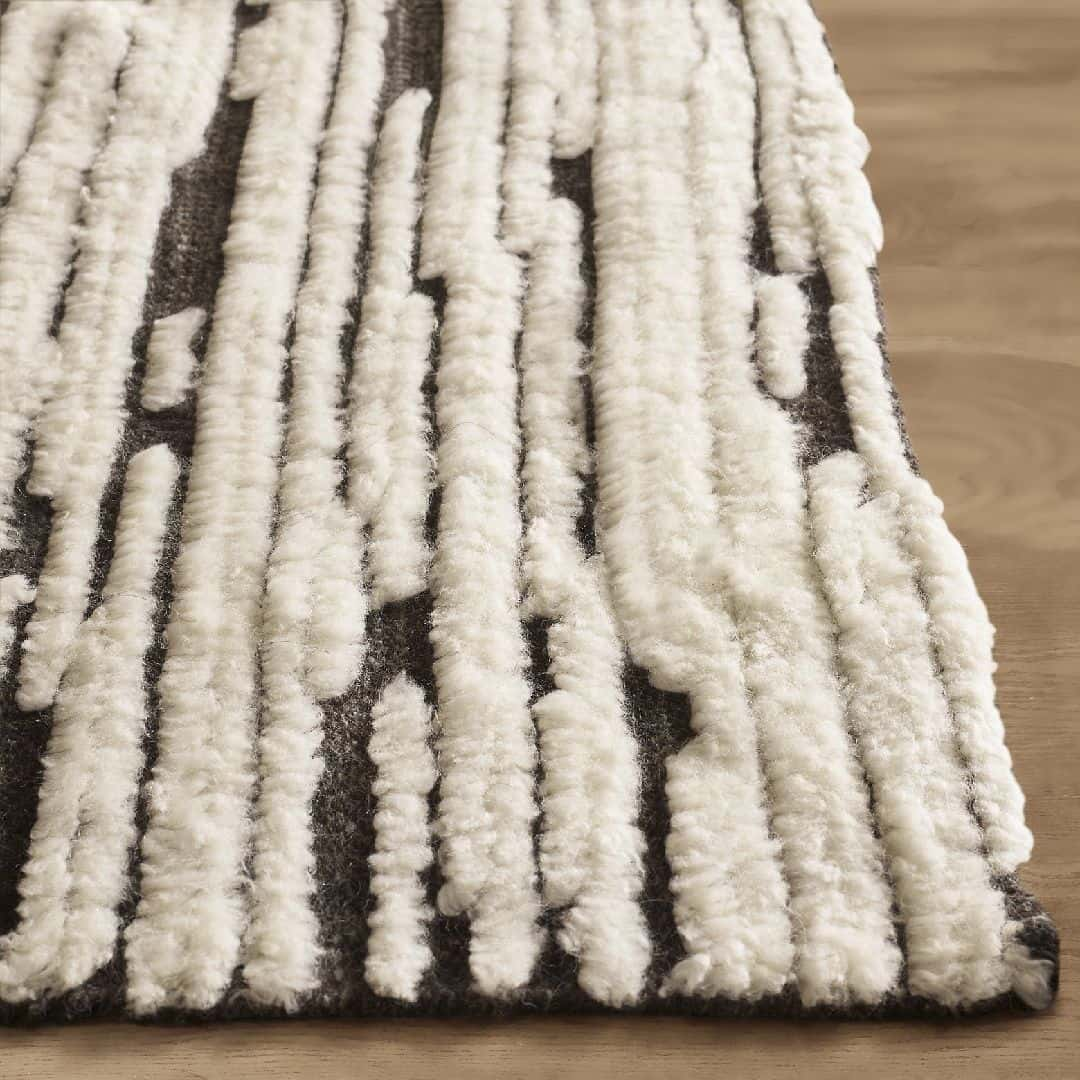 Contemporary Shag High Pile Rug - Cozy Elegance