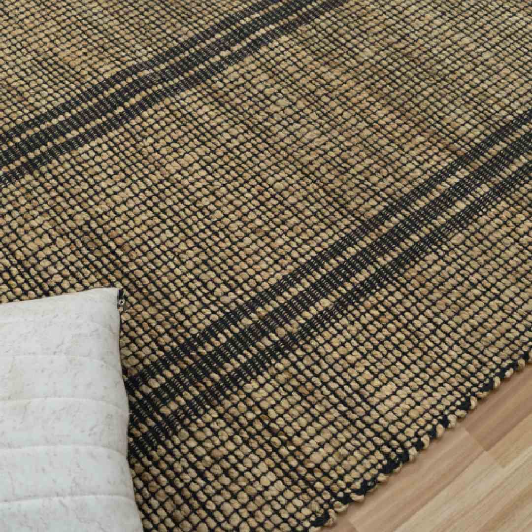 Natural Jute  Area & Runner Rug - Ideal for Hallways & Entryways