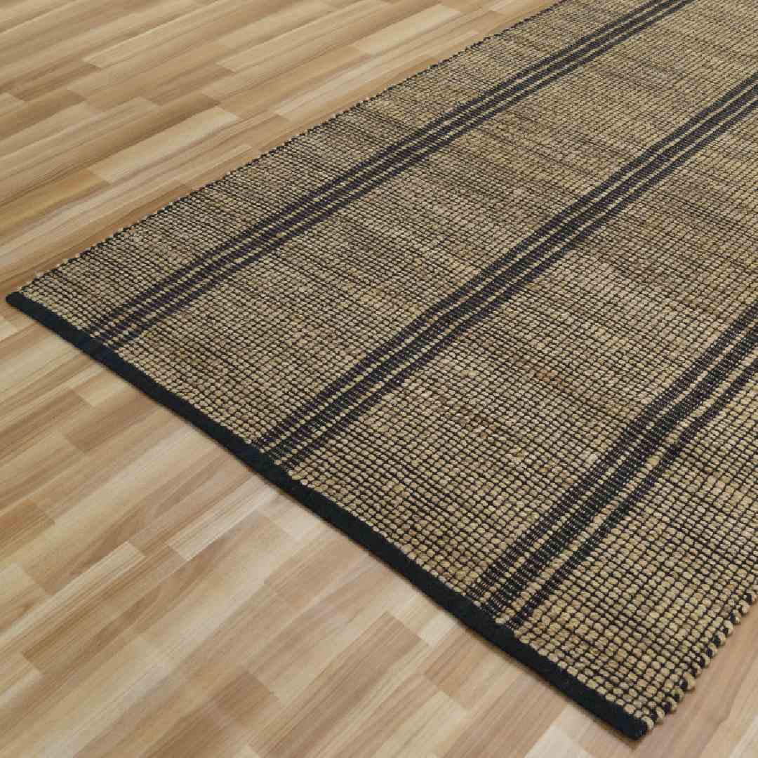 Natural Jute  Area & Runner Rug - Ideal for Hallways & Entryways