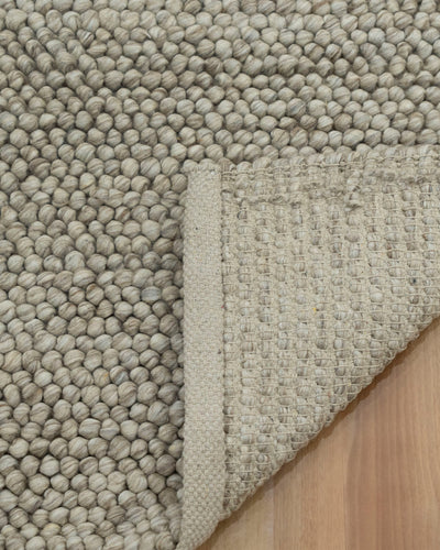 Silver Gray Loop Rug