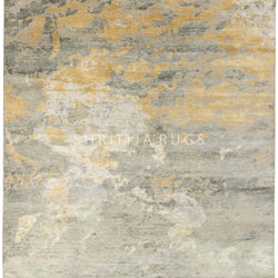 9x12 Buy Majestic Abstract Pattern Hand Knotted wool & Silk for bedroom Rug