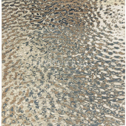 9x12 Zebra Pattern Ivory Brown hand knotted Large Area Rug For Living Room