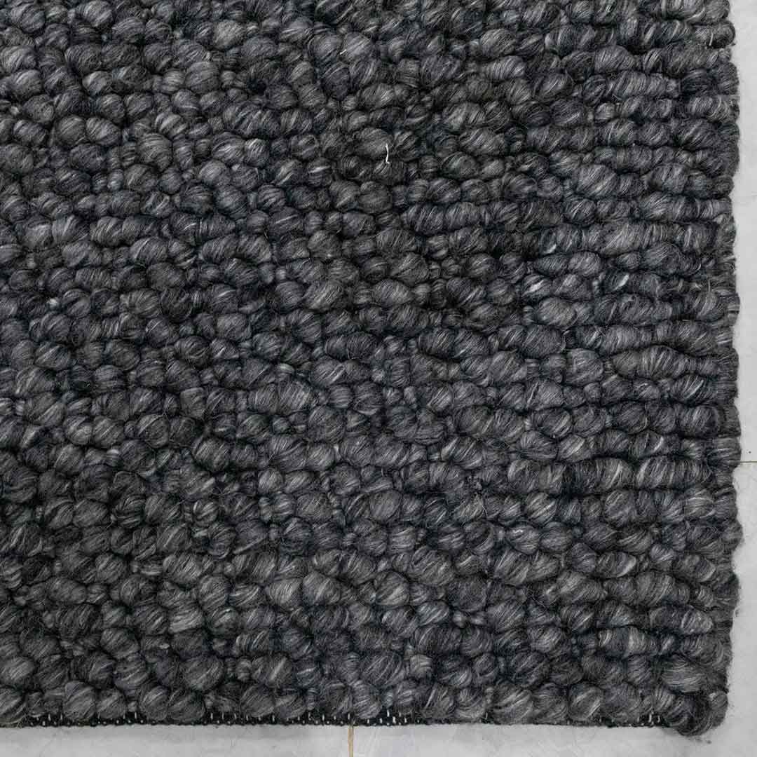 Unparalleled Bubble charcoal Rug