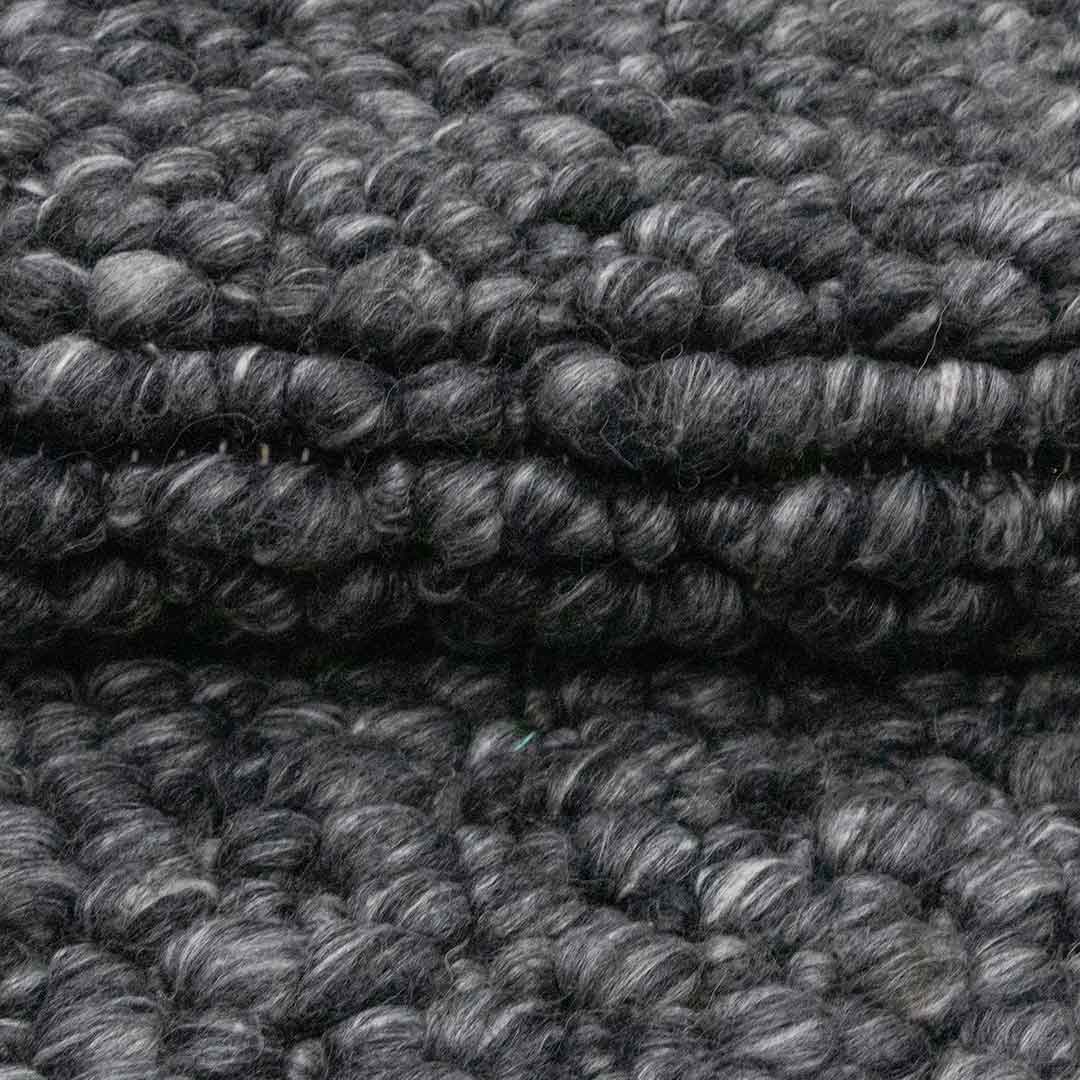 Unparalleled Bubble charcoal Rug