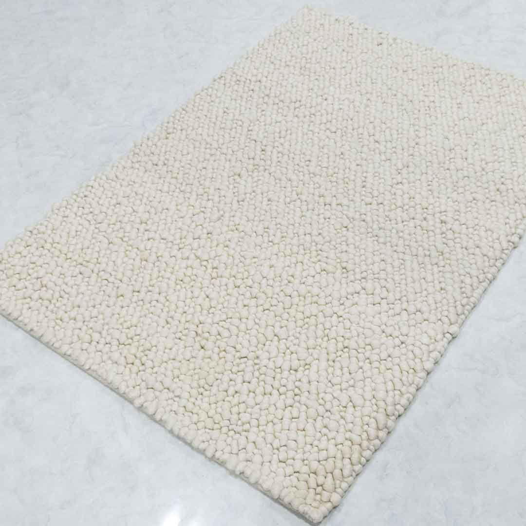 Unparalleled Bubble Ivory Rug