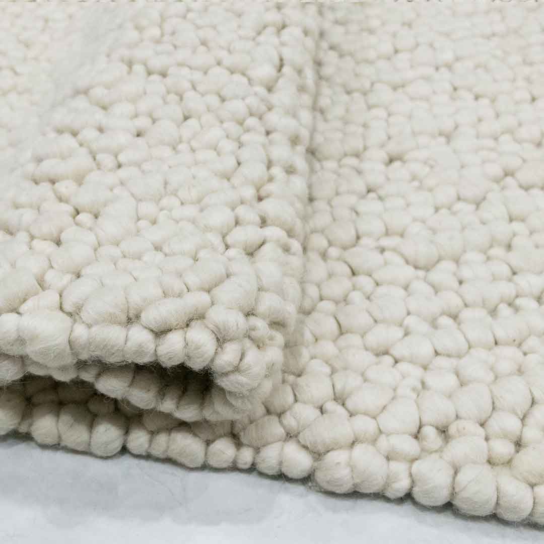 Unparalleled Bubble Ivory Rug