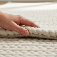 White Braided Rugs