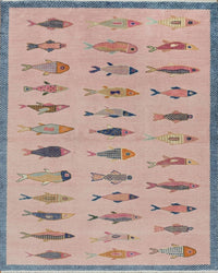Shop Fish Rugs: Koi Pond & Fish Design Rugs |Hand Knotted Fish Rug