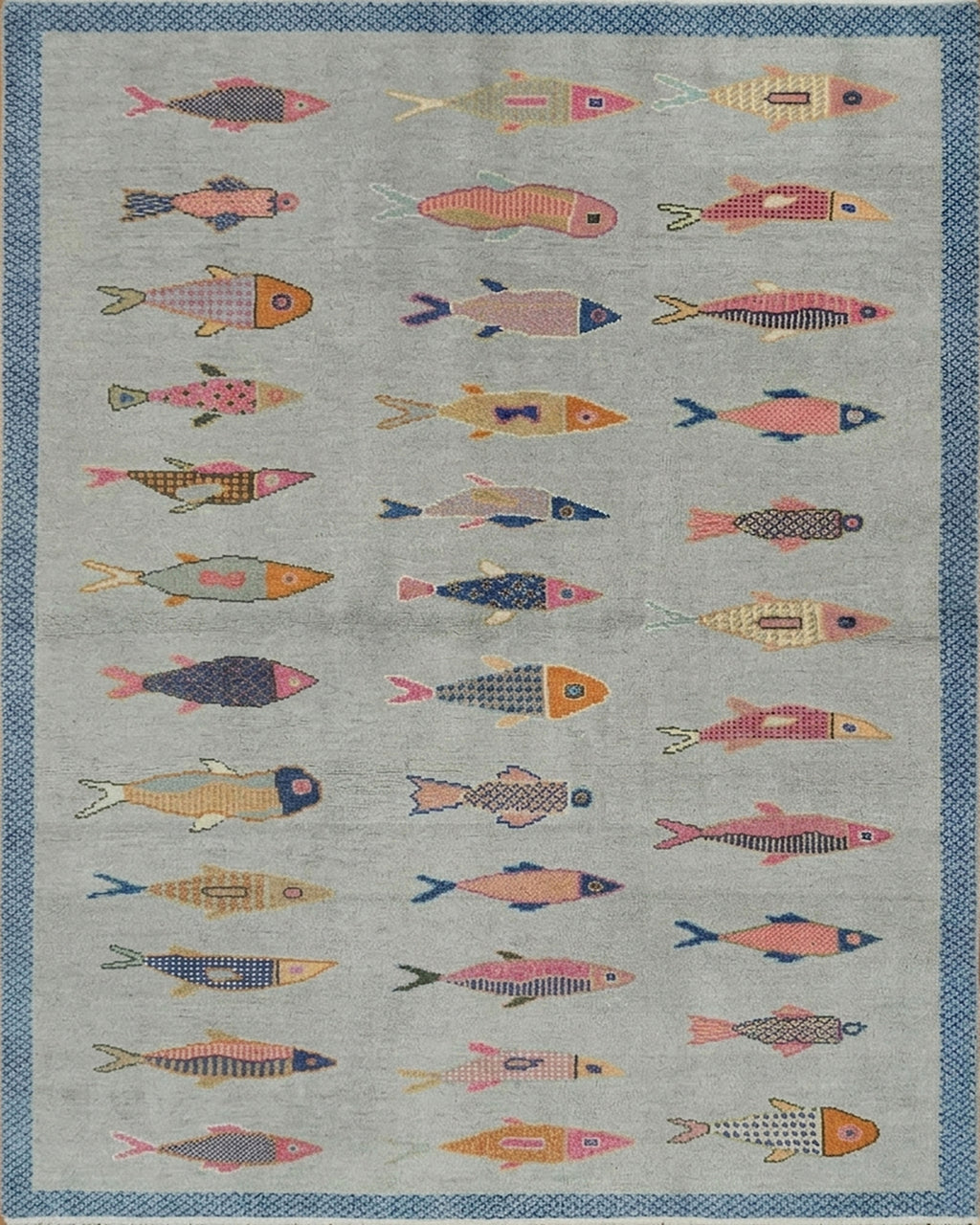 Shop Fish Rugs: Koi Pond & Fish Design Rugs |Hand Knotted Fish Rug