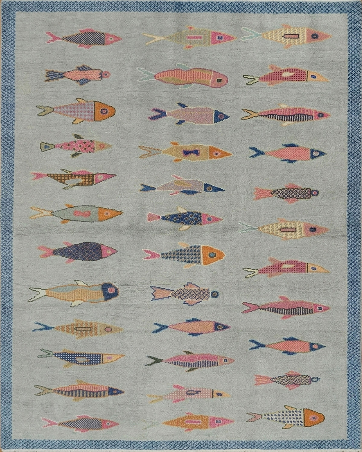 Shop Fish Rugs: Koi Pond & Fish Design Rugs |Hand Knotted Fish Rug