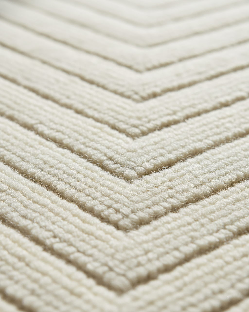 Monochrome Striped Rug