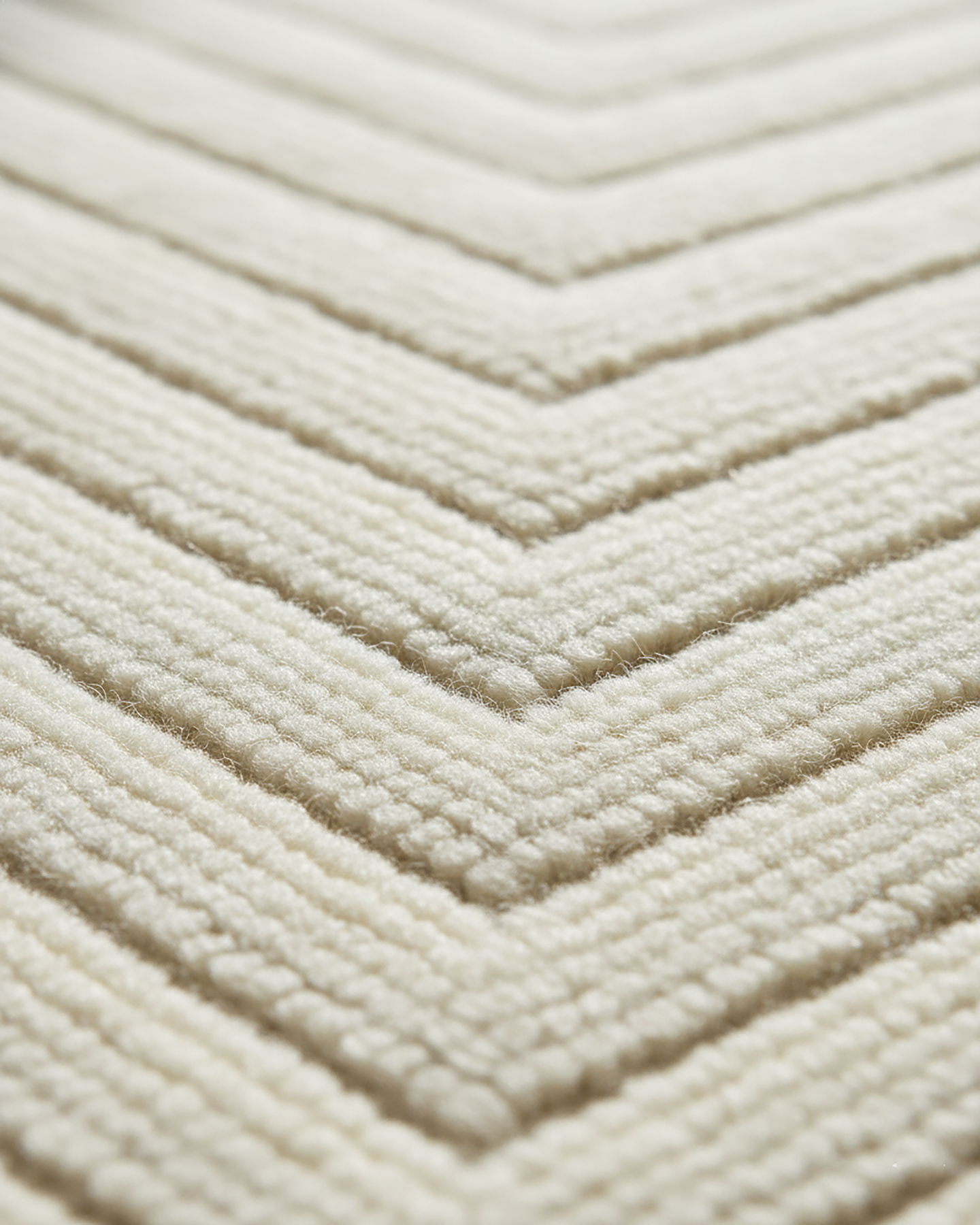 Monochrome Striped Rug