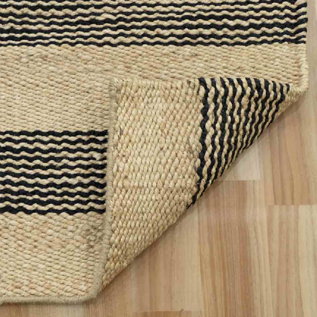 Handwoven Natural Jute Rug - Eco-Friendly & Durable