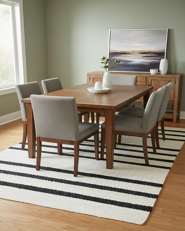 Hemp Jute Rug - White Cool for Any Space