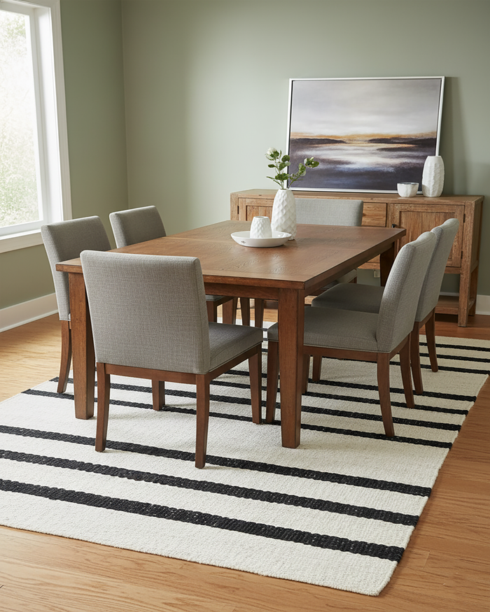 Hemp Jute Rug - White Cool for Any Space