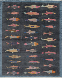 Shop Fish Rugs: Koi Pond & Fish Design Rugs |Hand Knotted Fish Rug