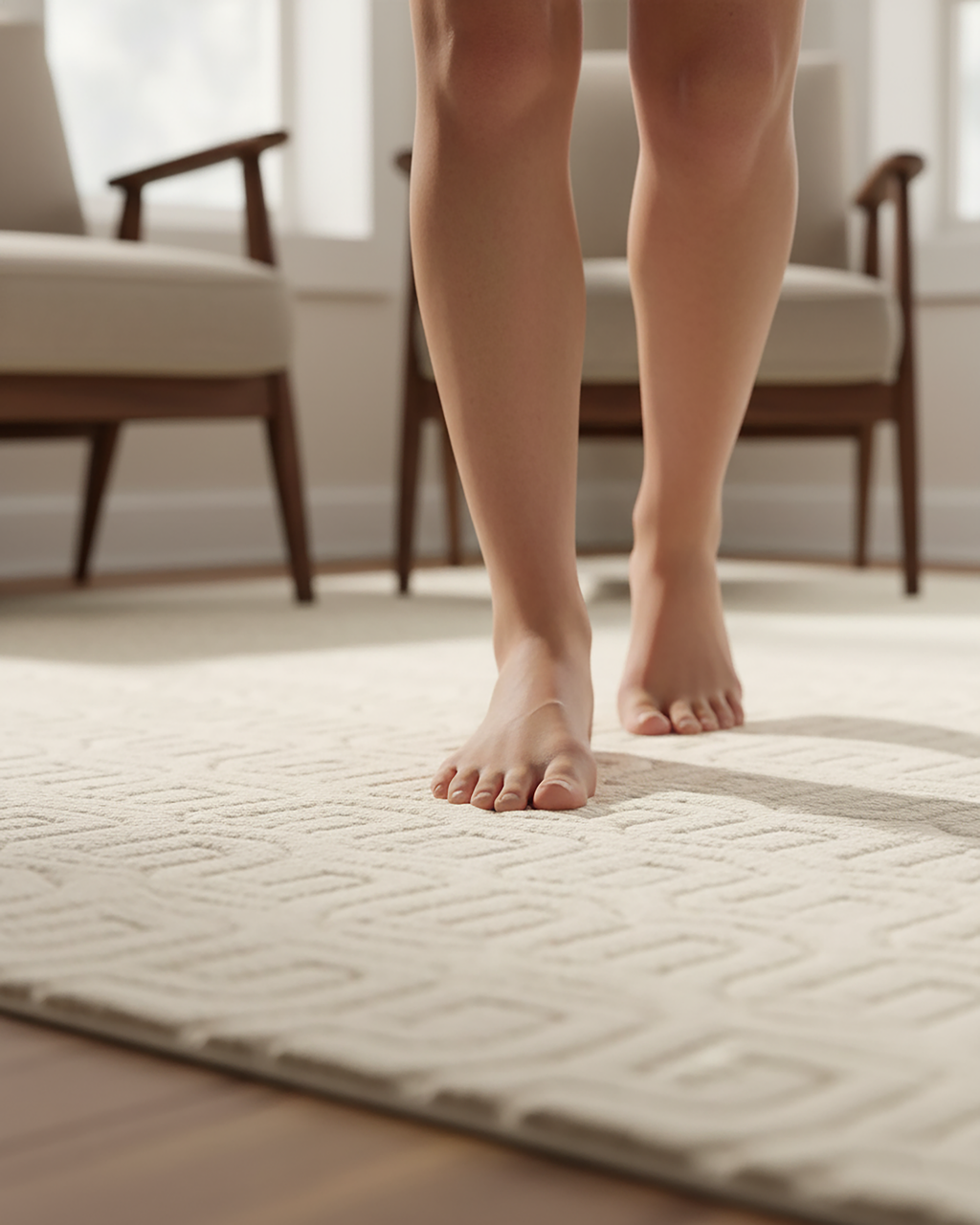 Ivory Rug | Ivory Runner Rug | Ivory Passage Rug | White Rug