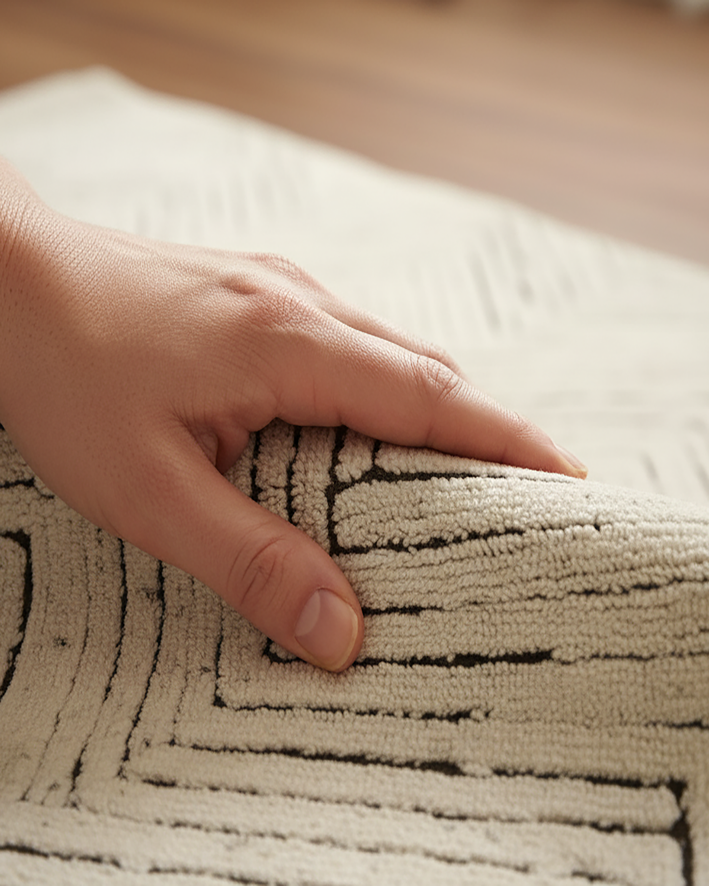 Maze Rug | Custom HandKnotted Wool & Silk Rug | Buy Designer Rug Online