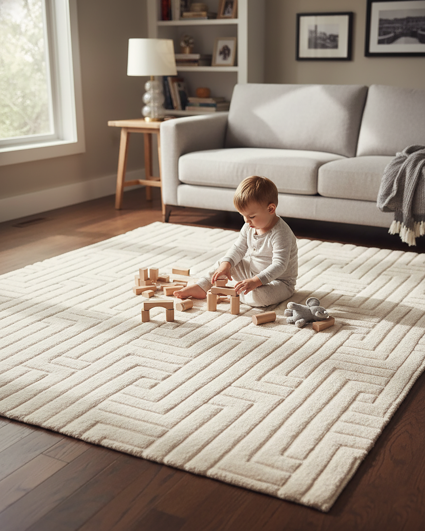 Fluffy Shag Area Rug