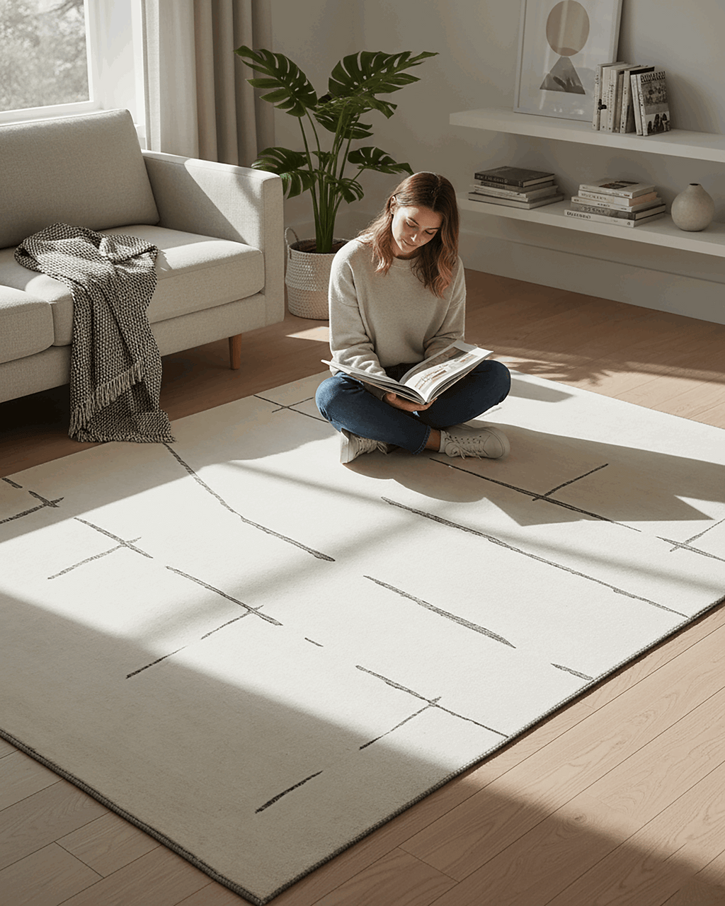 Buy Minimal Rug & Carpets for Modern Interiors