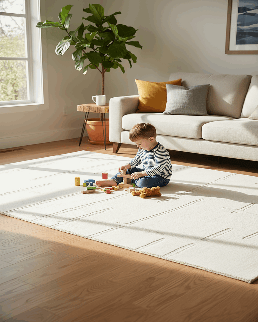 Serengeti Rug | Hand Knotted Rugs | Buy Online Rugs | Shritija Rugs