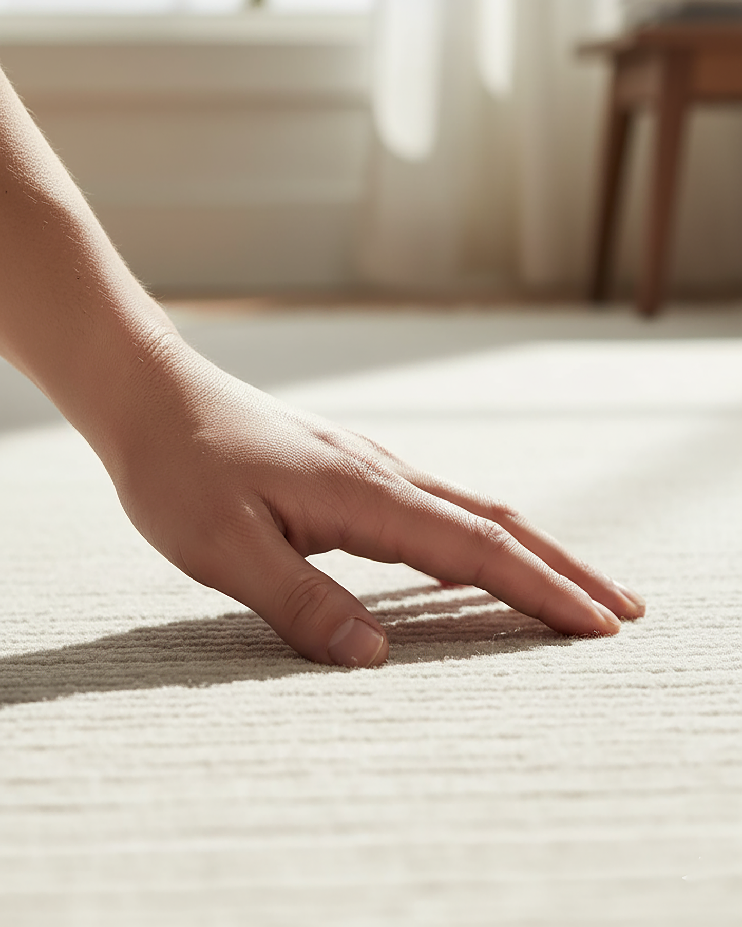 Haven Linear Rug | Linen Rug | Liner Rug