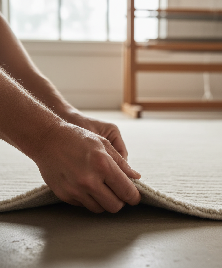 Haven Linear Rug | Linen Rug | Liner Rug