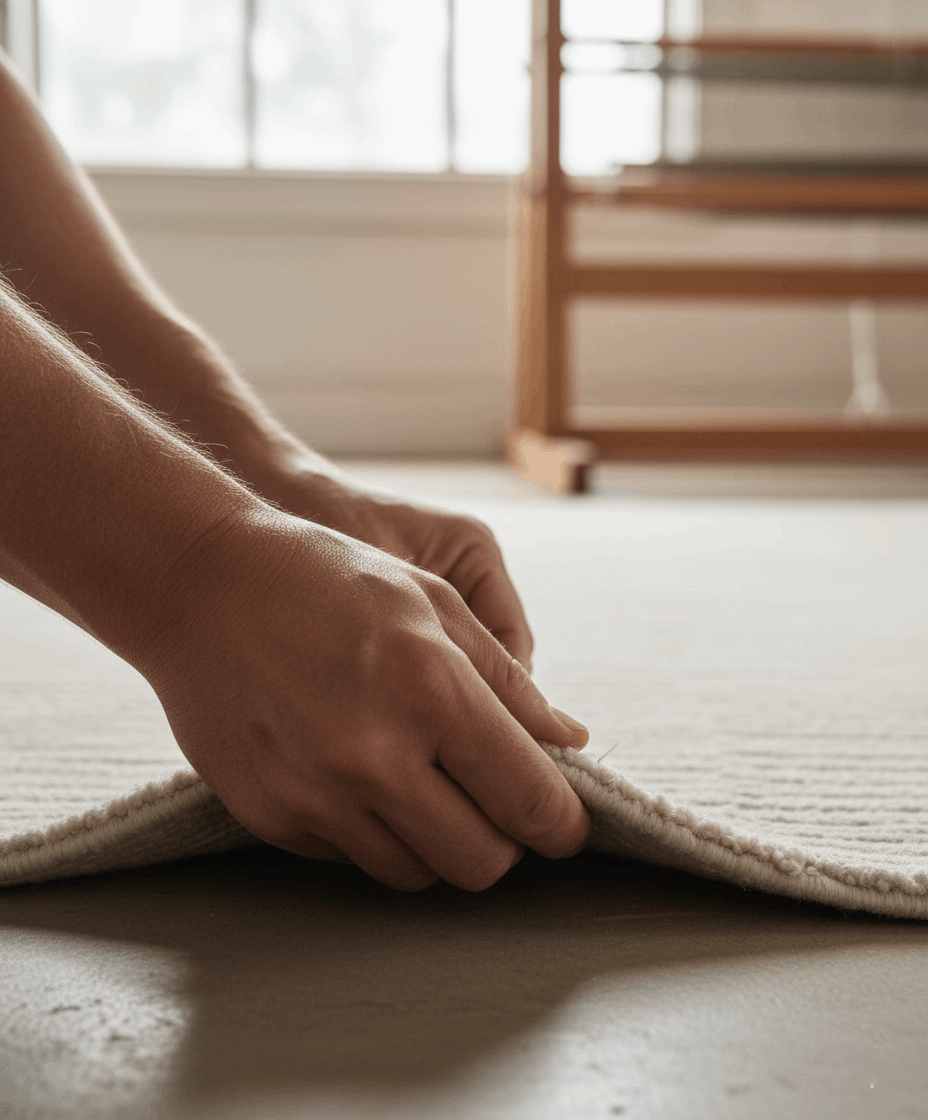 Haven Linear Rug | Linen Rug | Liner Rug