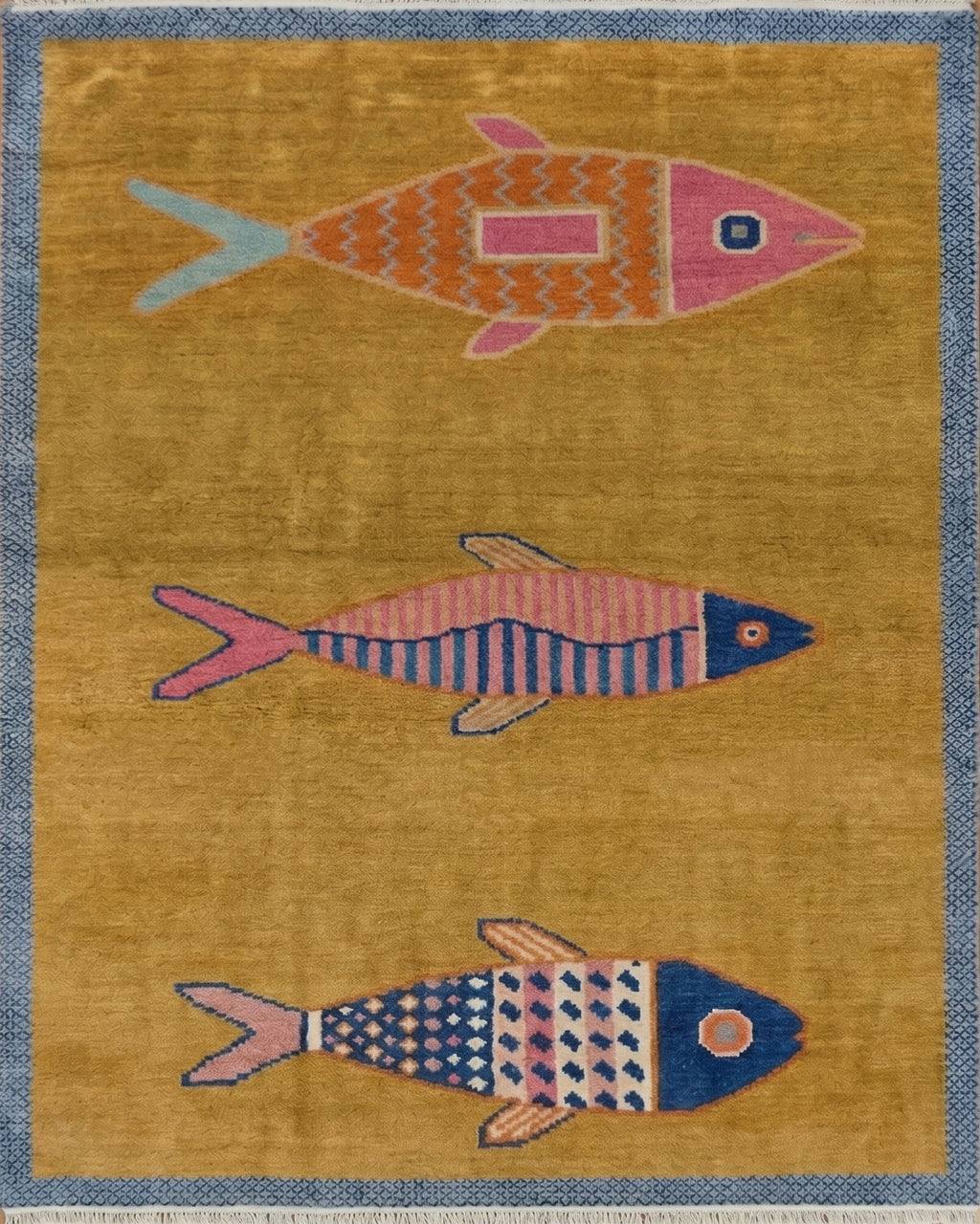 Shop Koi Fish Rugs | Handcrafted Pond & Runner Styles Fish Rugs
