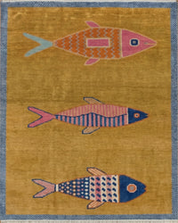 Shop Koi Fish Rugs | Handcrafted Pond & Runner Styles Fish Rugs