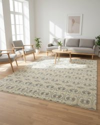 Ikat Traditional Floral Handmade Rug