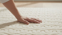 Ivory Rug | Ivory Runner Rug | Ivory Passage Rug | White Rug