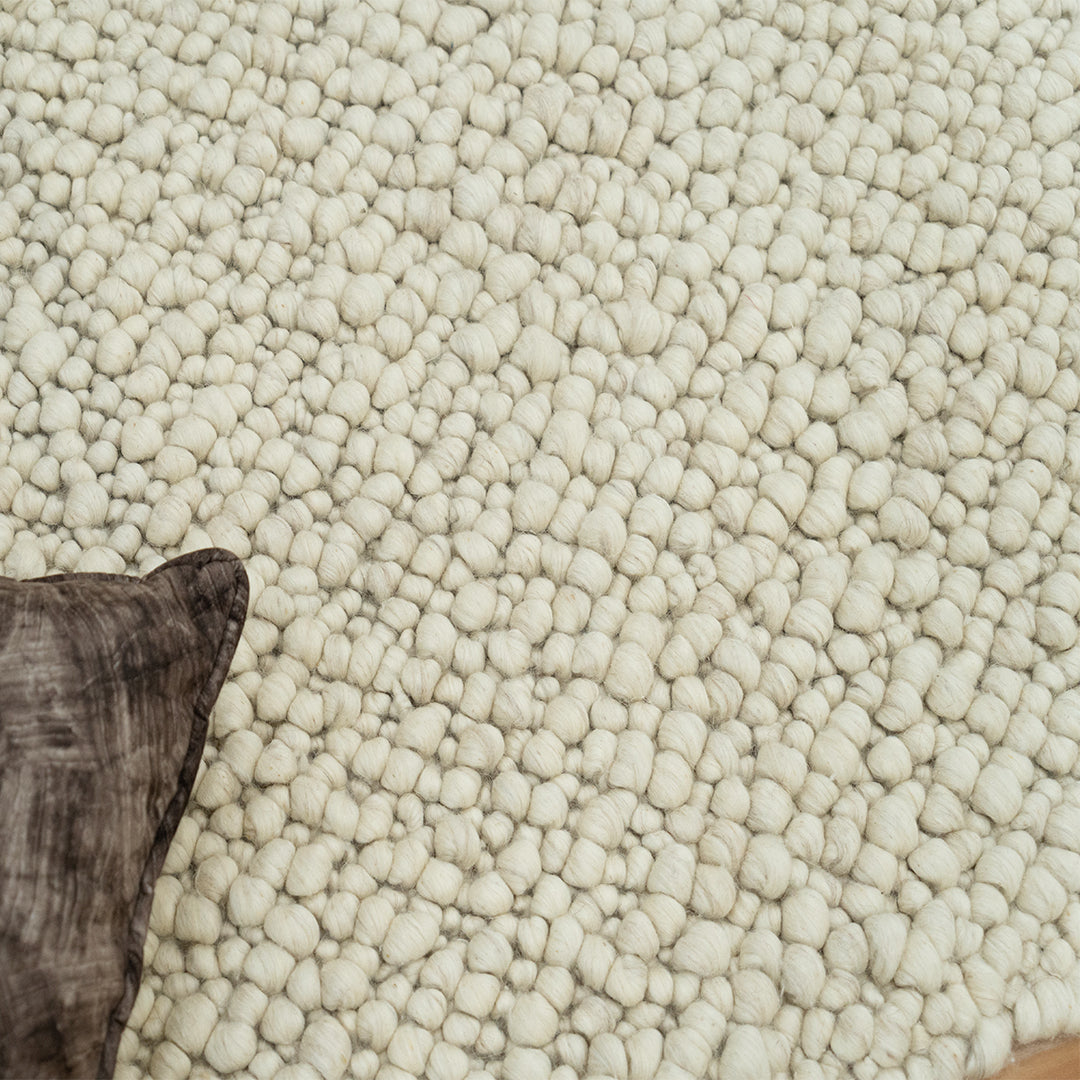 Unparalleled Bubble Ivory Rug