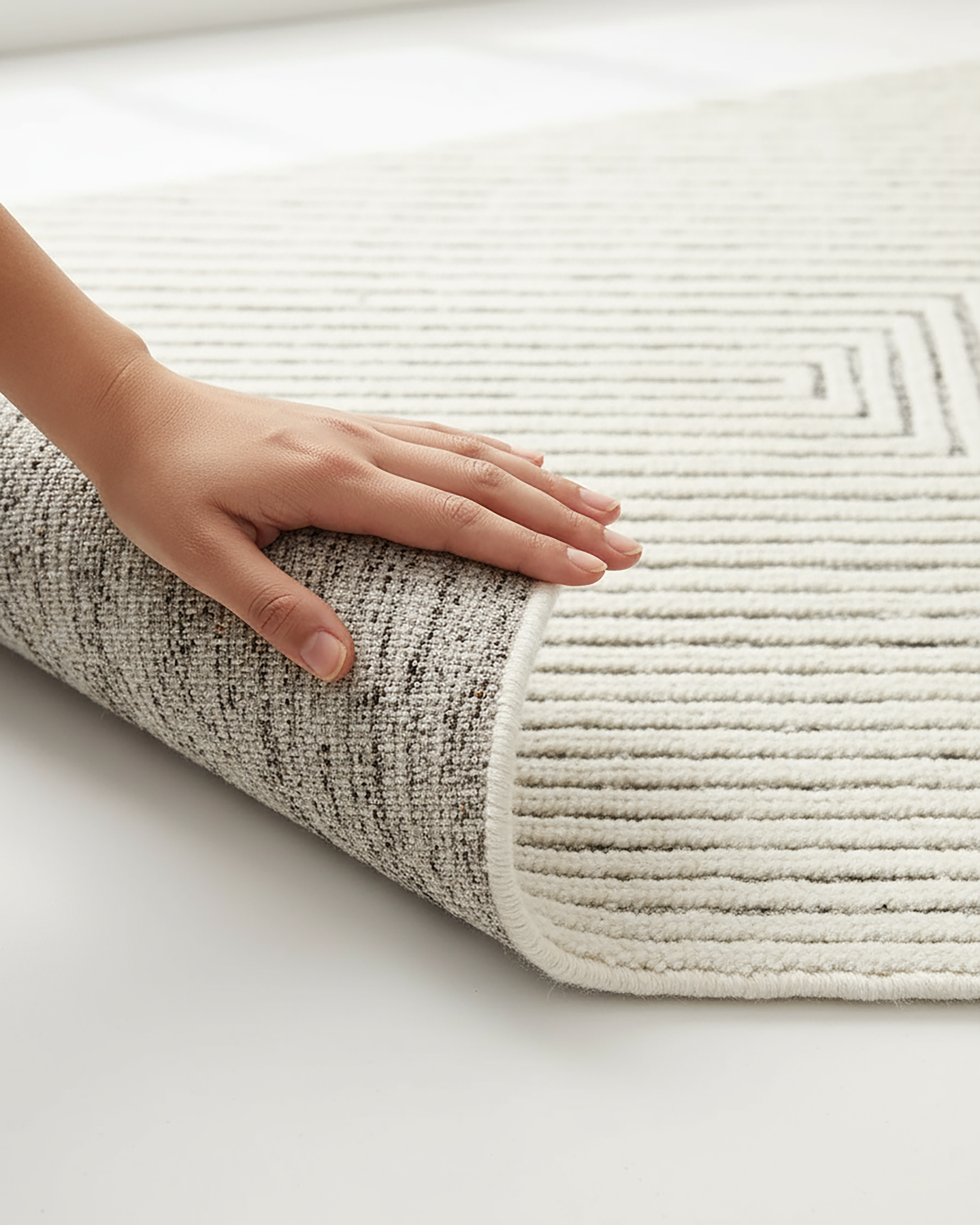 Stripe exquisite rug