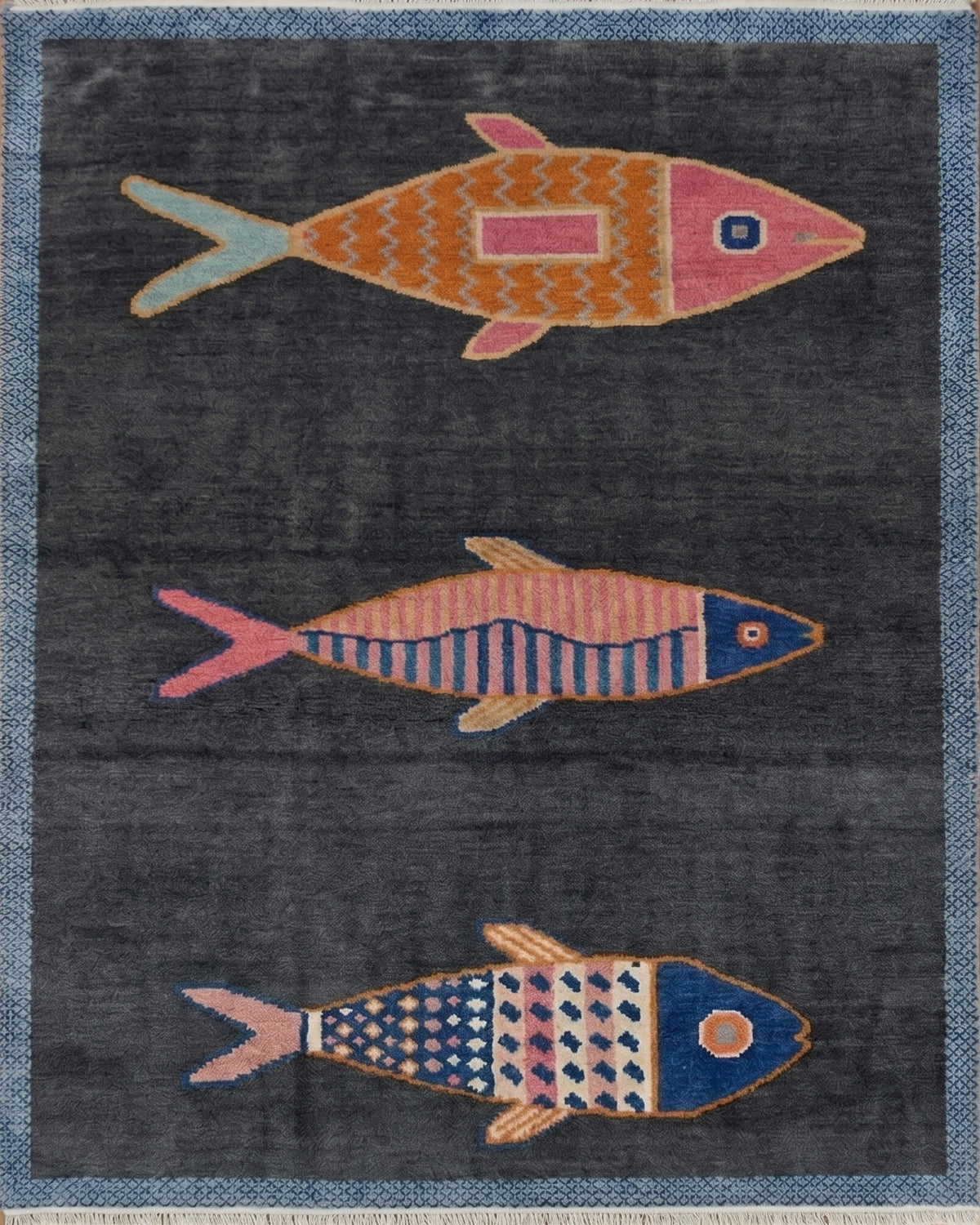 Shop Koi Fish Rugs | Handcrafted Pond & Runner Styles Fish Rugs